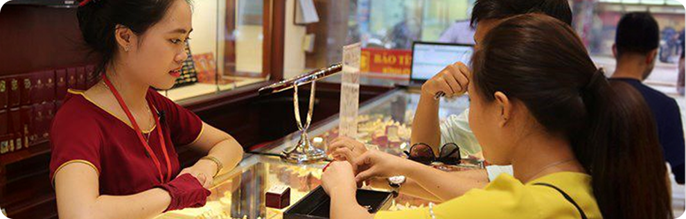 Minh họa quản lý tồn kho và doanh thu ngành vàng bạc trang sức